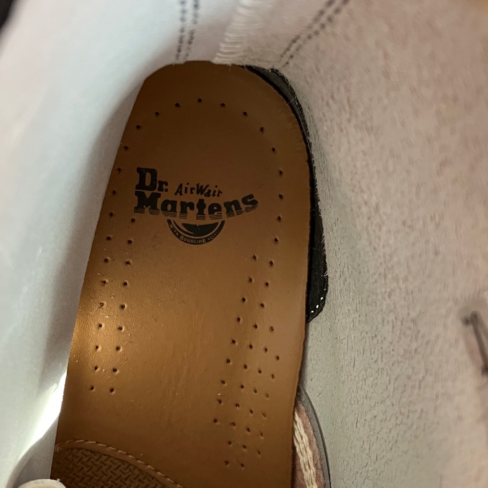 Dr. Martens White Combat Boots - Picture 5 of 11